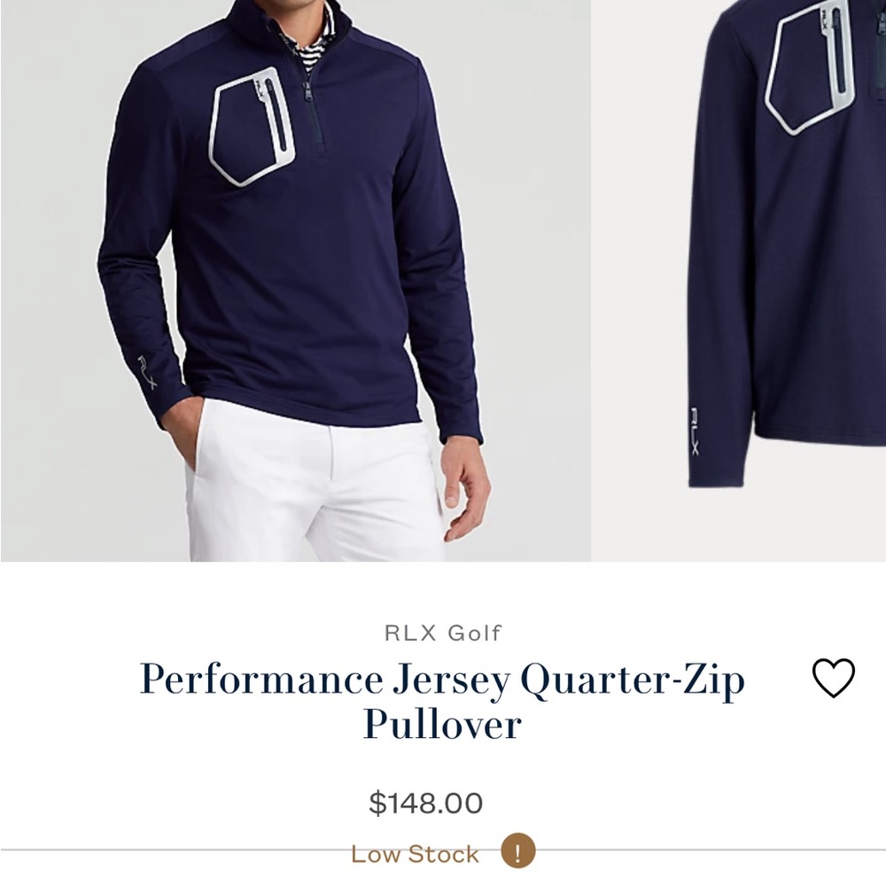Performance Jersey Quarter-Zip Pullover - image 4